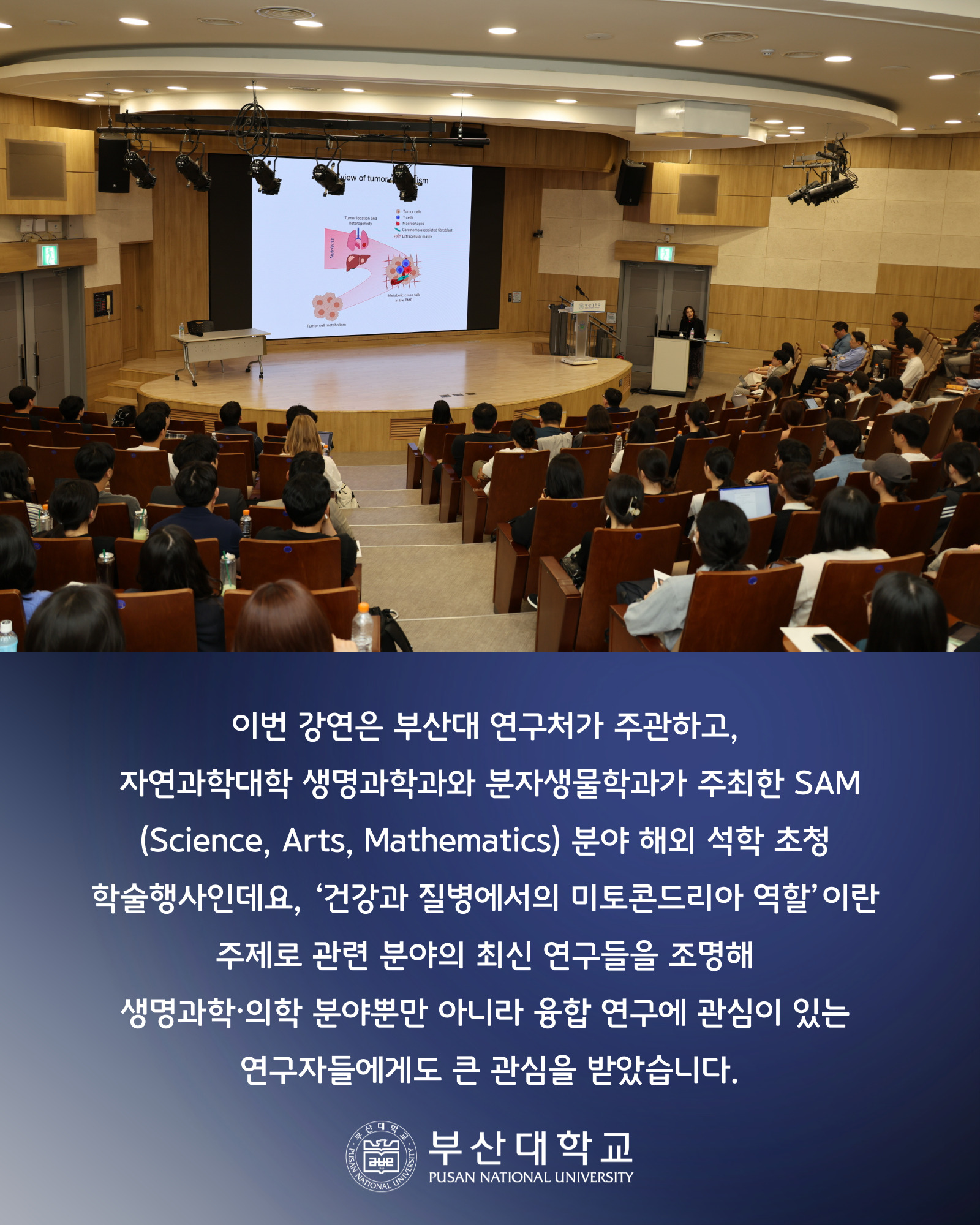 '[PNU_NEWS] 부산대, 하버드 의대 마르시아 하이기스 교수 특강 개최' 첨부파일 이미지, 상세내용은 아래내용 참고