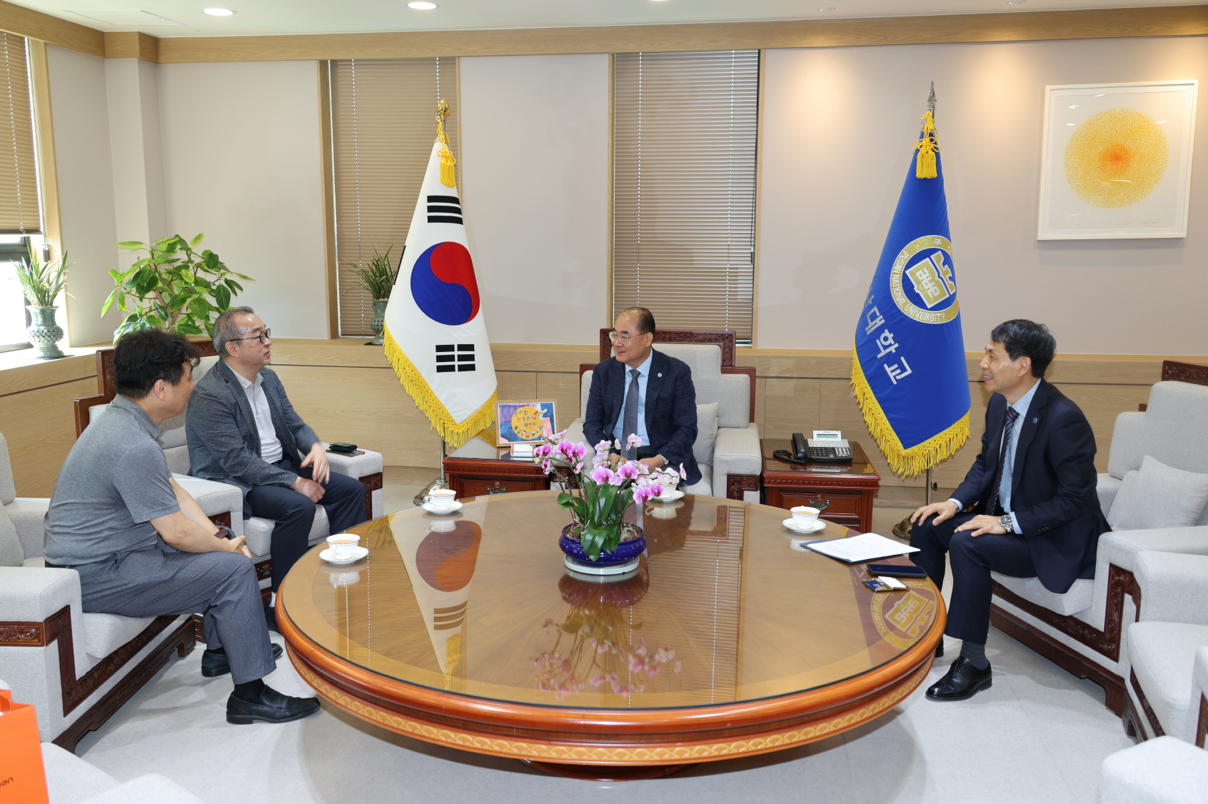 '내빈 접견_정인섭 한화에어로스페이스 사장'